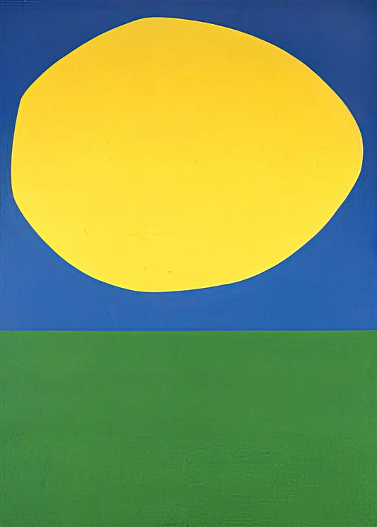 Ellsworth Kelly at The Broad: A Master of Color, Form, and American Abstraction - High Yellow by Ellsworth Kelly