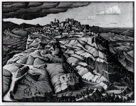 Escher Lego: When Mathematical Art Meets Creative Construction - SANTA SEVERINA CALABRIA FEBRUARY 1931 1931 by MC Escher