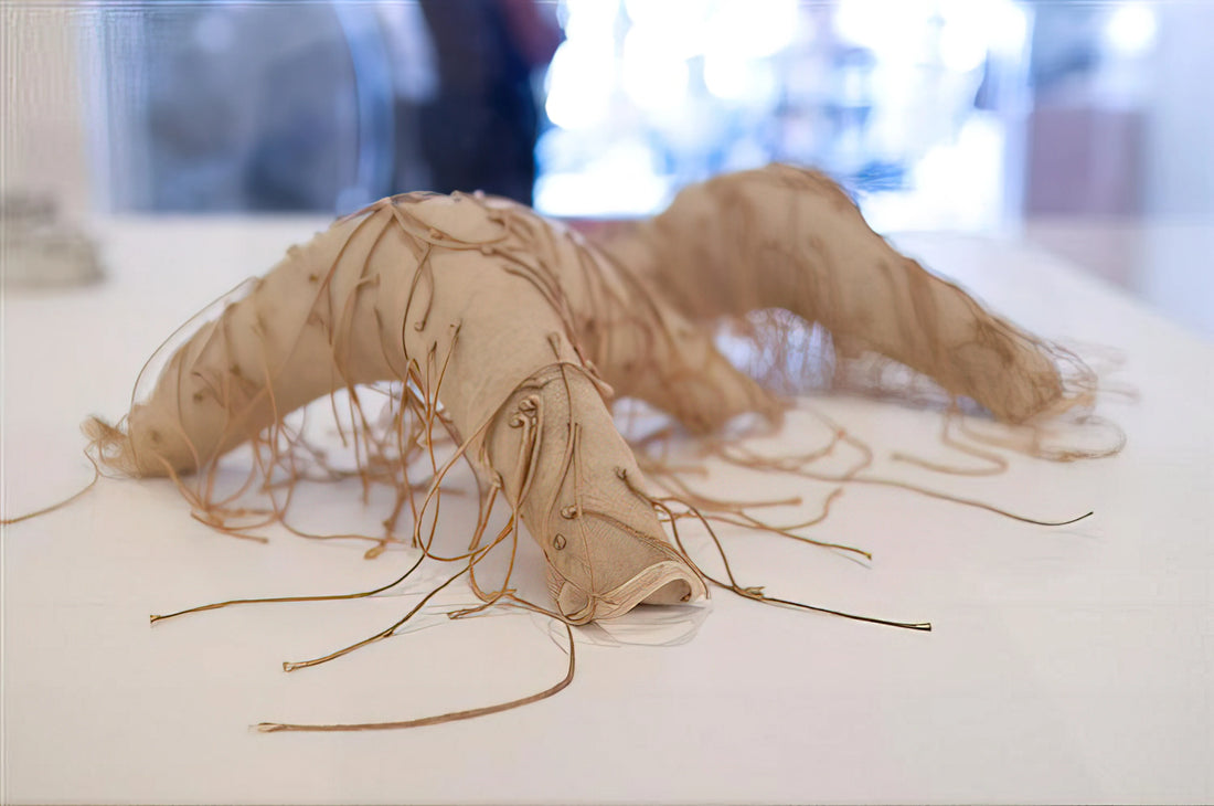 Eva Hesse Art Work: The Radical Vulnerability of Post-Minimalist Sculpture - UNTITLED 1 by Eva Hesse