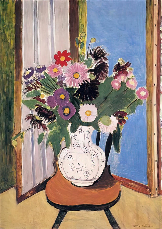 Exploring the Legacy of Henri Matisse Works of Art: A Definitive Guide for Collectors - DAISIES 1919 by Henri Matisse