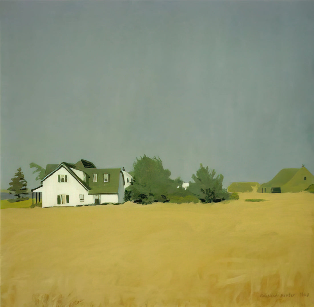 Fairfield Porter Framed Art Print: A Collector's Guide to American Realism - WHEAT 1960 by Fairfield Porter