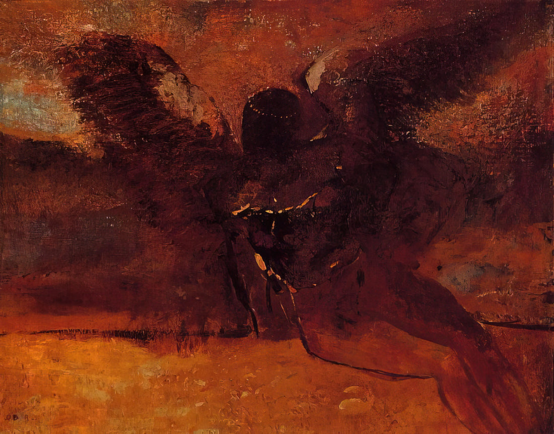 Famous Artwork of Pablo Picasso: A Curator's Guide to His Most Iconic Masterpieces - The Fall of Icarus - 1958 by Pablo Picasso