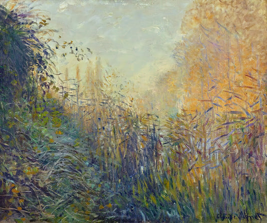 Framed Claude Monet Prints: A Curated Guide to Museum-Quality Impressionist Art - Study Rushes at Argenteuil by claude monet
