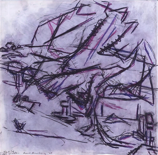 Frank Auerbach: The Sitters - Portraits of Intimacy and Intensity - TREE AT TRETIRE by Frank Auerbach