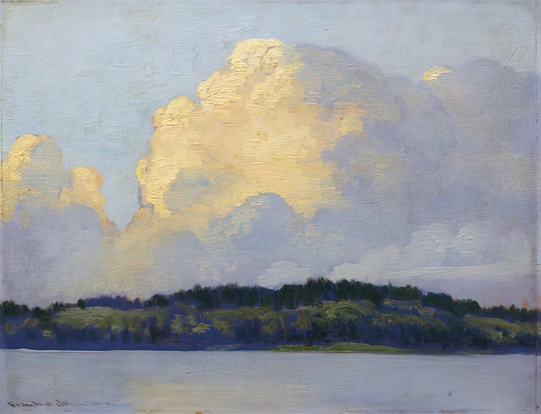 Frank Hans Johnston: The Group of Seven's Master of Light and Landscape - Thunderers - 1920 by Frank Johnston