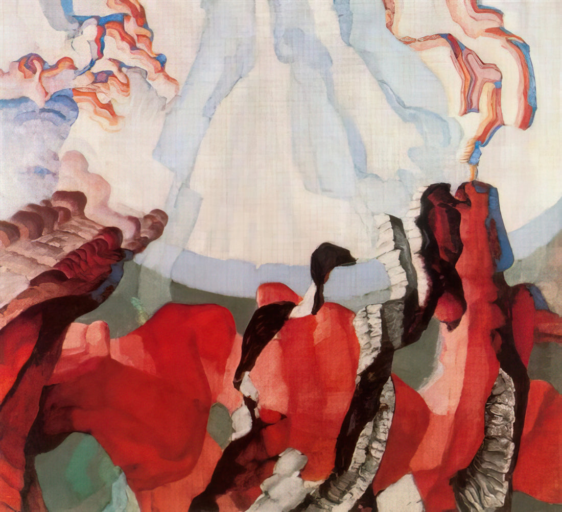 František Kupka Framed Canvas Print: A Curator's Guide to Owning Abstract Mastery - Creation by Frantisek Kupka