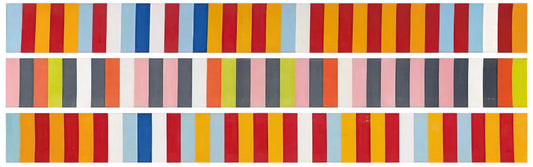 Gene Davis Lithograph: A Deep Dive into the Artist's Color-Field Mastery - Barricades - 1968 by Gene Davis