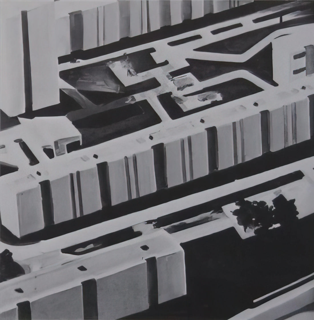 Gerhard Richter Color: A Master's Exploration of Chromatic Complexity - TOWNSCAPE SL 1969 0 by Gerhard Richter
