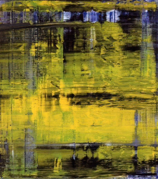 Gerhard Richter Figurative Paintings: The Photorealist Mastery and Conceptual Depth - ABSTRAKTES BILD ABSTRACT PICTURE 1994 by Gerhard Richter