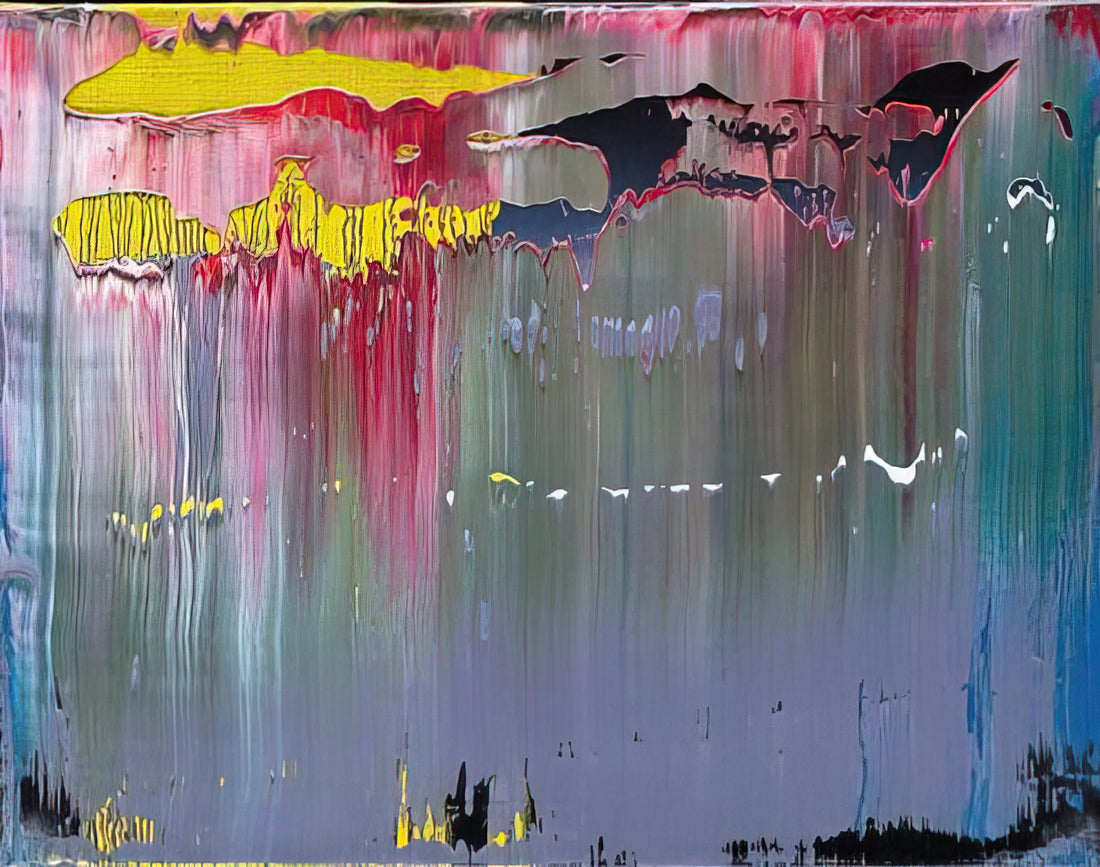 Gerhard Richter Posters: The Definitive Guide to Collecting Museum-Quality Art Prints - ABSTRACT PICTURE by Gerhard Richter