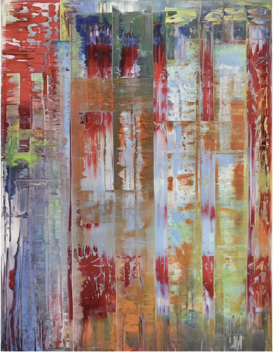 Gerhard Richter Reproduction: A Guide to Museum-Quality Art Prints - ABSTRACT BILDING by Gerhard Richter