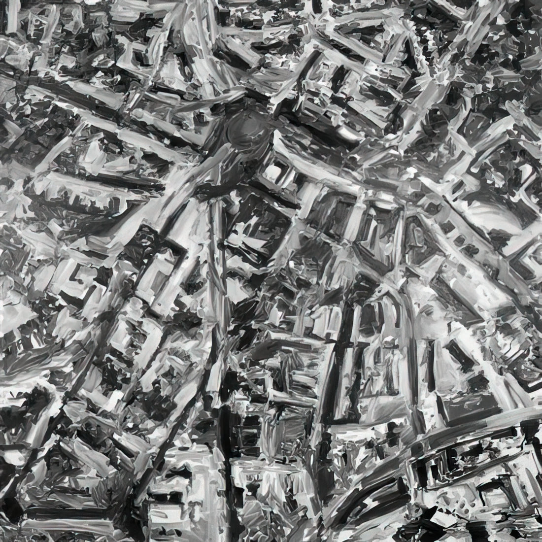 Gerhard Richter's Atlas: The Visual Archive That Redefined Contemporary Art - TOWNSCAPE PL 1970 by Gerhard Richter