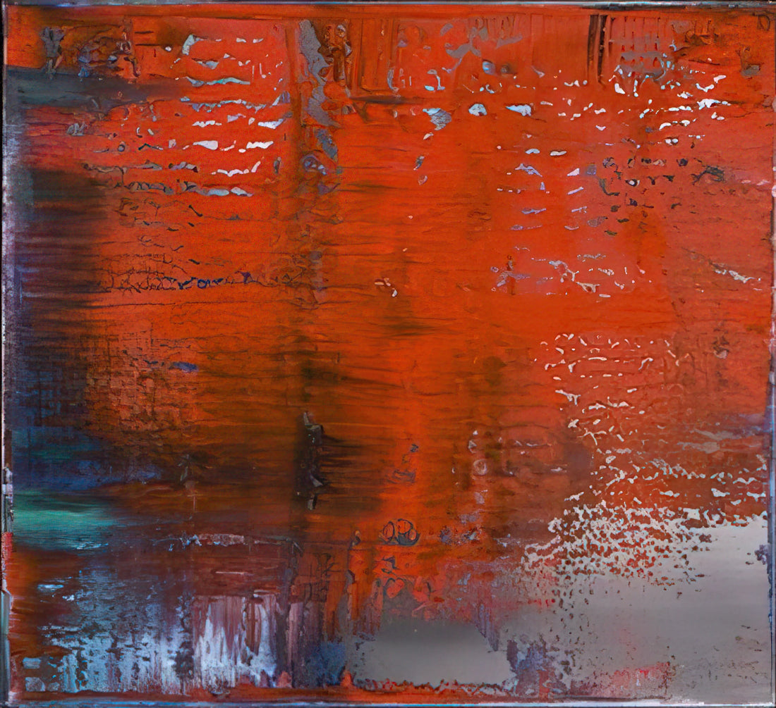 Gerhard Richter's Most Famous Paintings: A Curator's Guide to His Iconic Works - ABSTRACT PAINTING 805 4 by Gerhard Richter