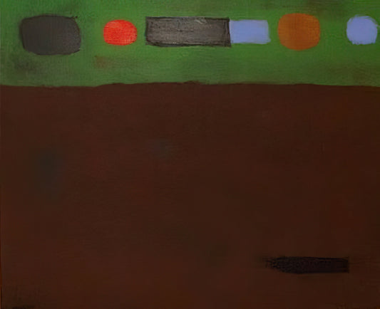 Gottlieb Adolph: The Unseen Master of 19th Century German Romanticism - Mood - 1967 by Adolph Gottlieb