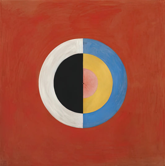 Group X No 1 Altarpiece: Hilma af Klint's Mystical Masterpiece and Its Enduring Legacy - THE SWAN NO 17 1915 0 by Hilma af Klint