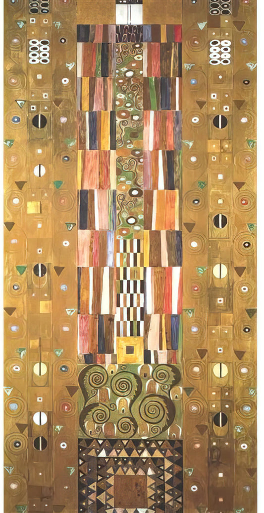 Gustav Klimt 1908: The Golden Year That Redefined Modern Art - DESIGN FOR THE STOCLETFRIES by Gustav Klimt