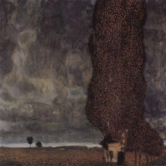 Gustav Klimt Acrylic Print: A Modern Take on a Golden Legacy - THE BIG POPLAR II 1903 by Gustav Klimt