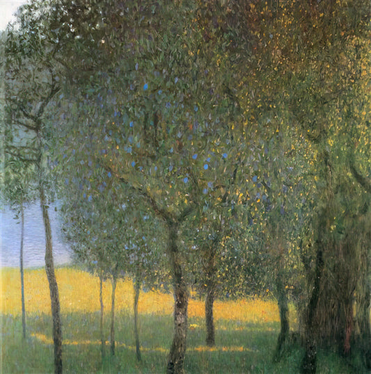 Gustav Klimt Etchings: A Collector's Guide to the Artist's Rare Graphic Works - FRUIT TREES 1901 by Gustav Klimt
