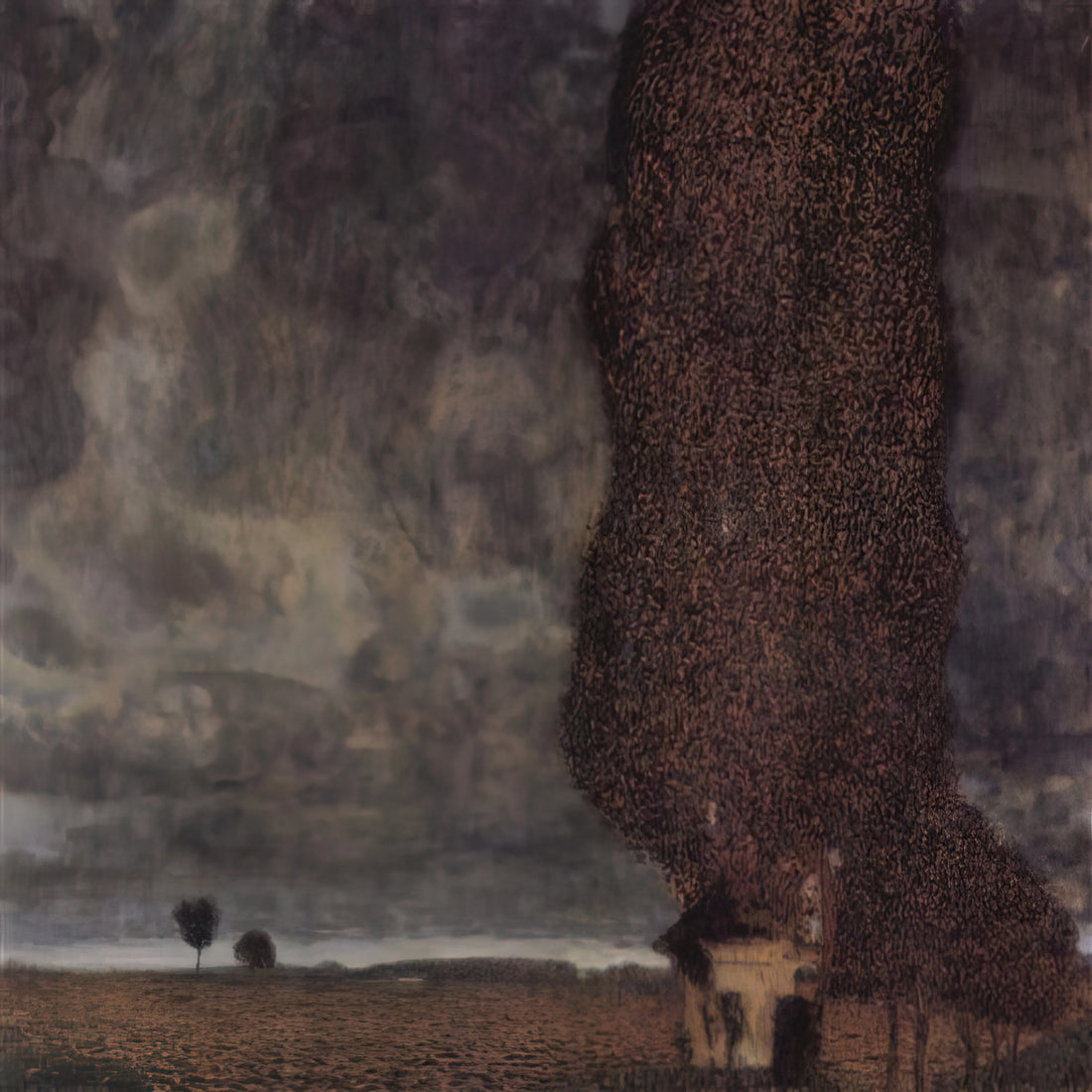 Gustav Klimt Jardin: The Symbolist Master's Garden Paintings and Their Enduring Legacy - THE BIG POPLAR II 1903 by Gustav Klimt