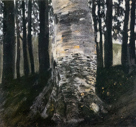 Gustav Klimt Prints: A Collector's Guide to the Master of Symbolism and Gold - BIRCH IN A FOREST by Gustav Klimt