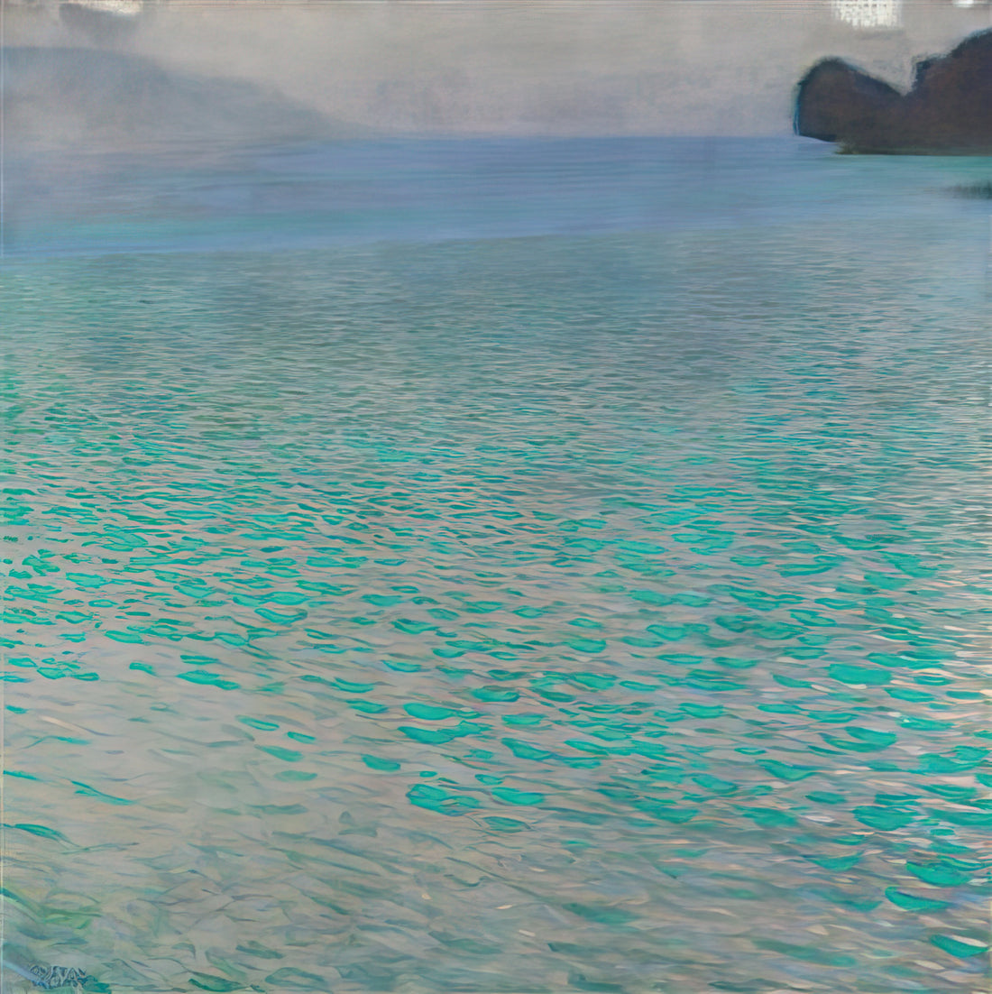 Gustav Klimt and Hermine Klimt: The Artistic Legacy of the Klimt Family - ATTERSEE 1900 by Gustav Klimt