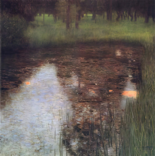 Gustav Klimt: The Visionary of Viennese Modernism and His Enduring Legacy in Art Prints - THE SWAMP 1900 by Gustav Klimt
