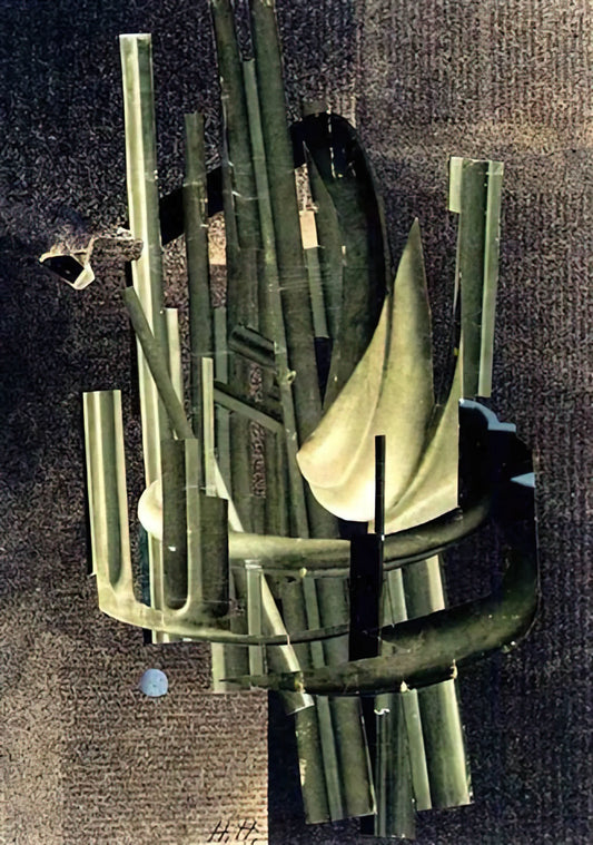 Hannah Höch at MoMA: The Pioneering Collagist and Her Enduring Legacy - RAUMFAHRT 1956 by Hannah Hoch