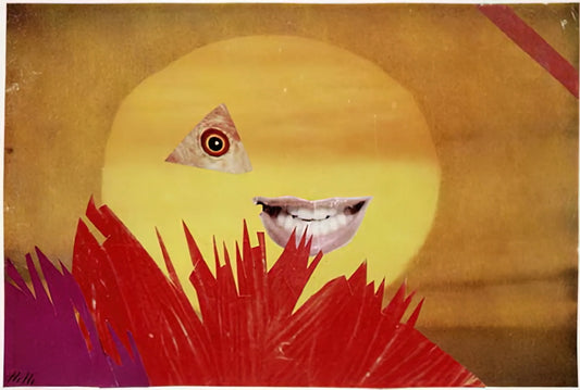 Hannah Höch at MoMA: The Revolutionary Collage Artist Who Redefined Modern Art - LITTLE SUN 1969 by Hannah Hoch