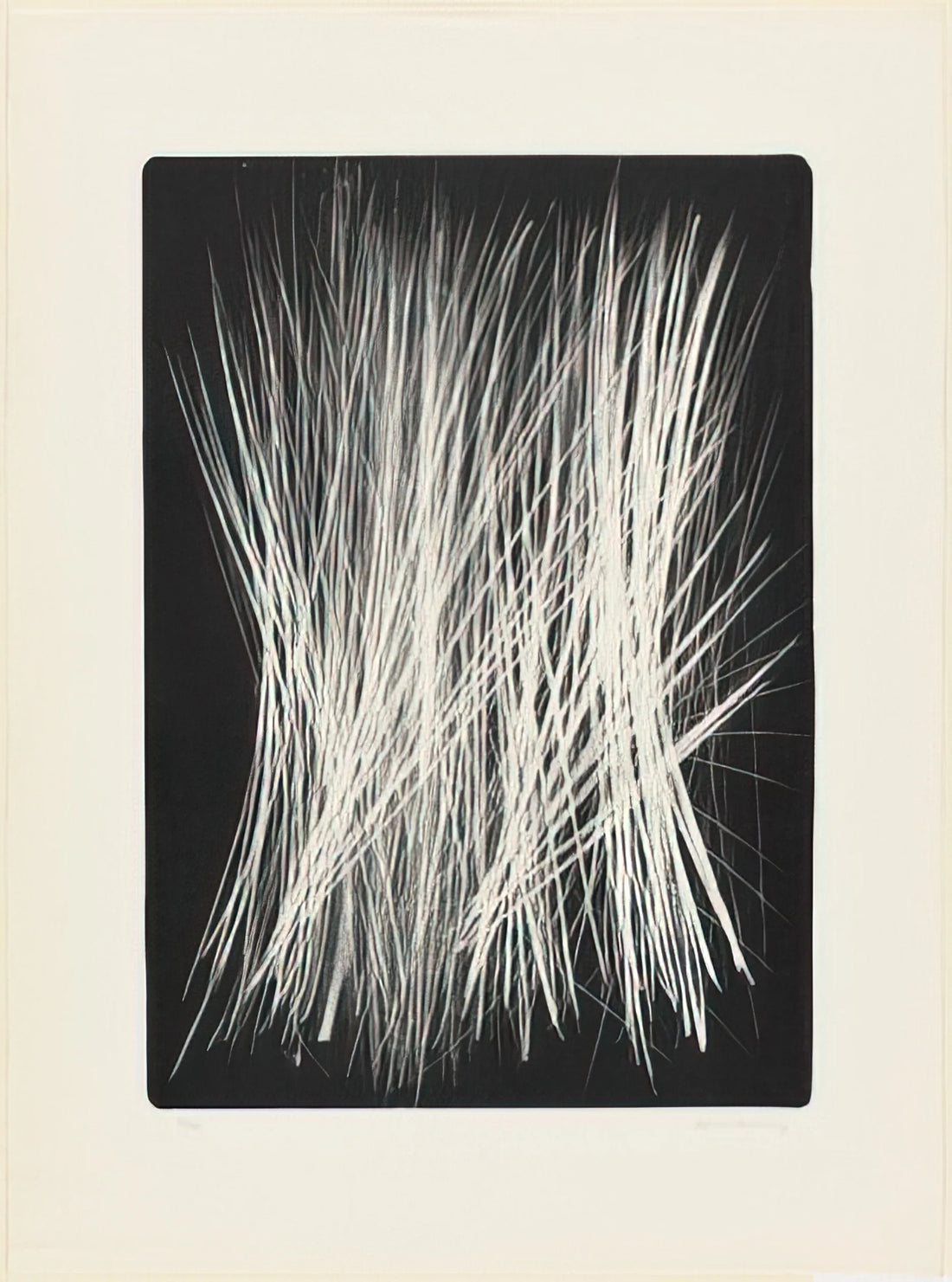 Hans Hartung Prints: The Dynamic Legacy of Lyrical Abstraction - Untitled L 102 - 1963 by Hans Hartung