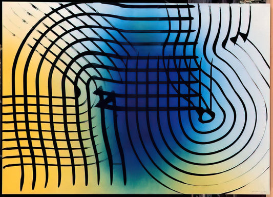 Hans Hartung Untitled T1958-3: The Mastery of Lyrical Abstraction - Untitled - 1973 by Hans Hartung
