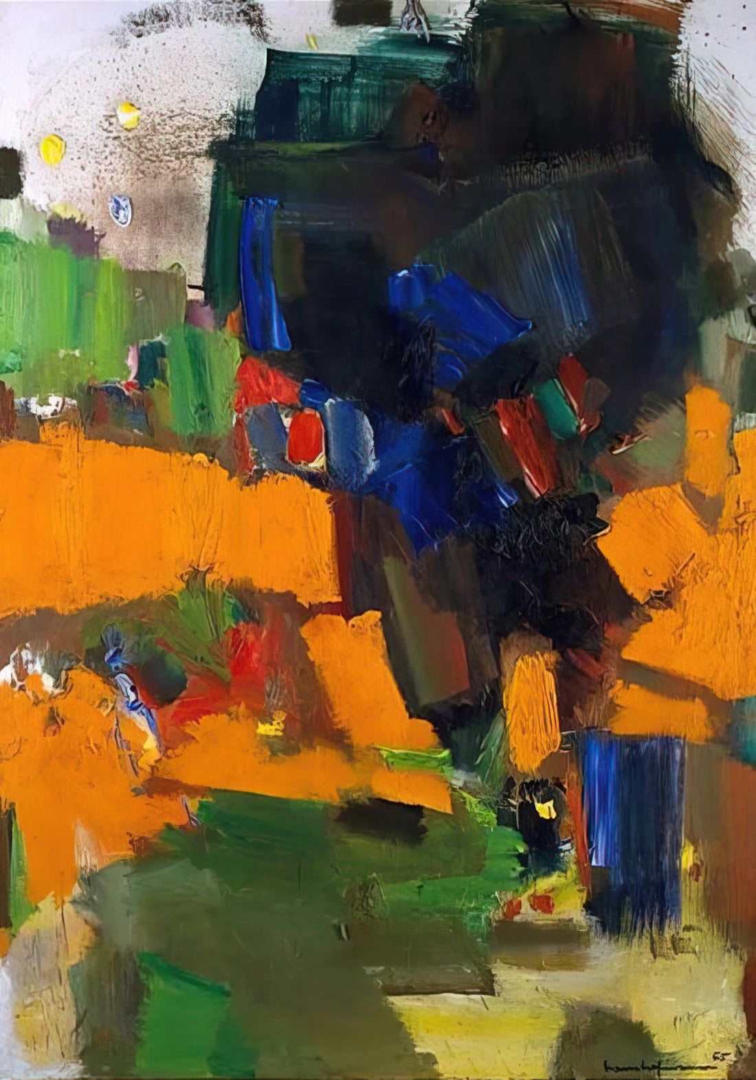 Hans Hoffmann: The Master of Dürer Revival and Nature's Intricate Detail - Deep Within the Ravine by Hans Hofmann