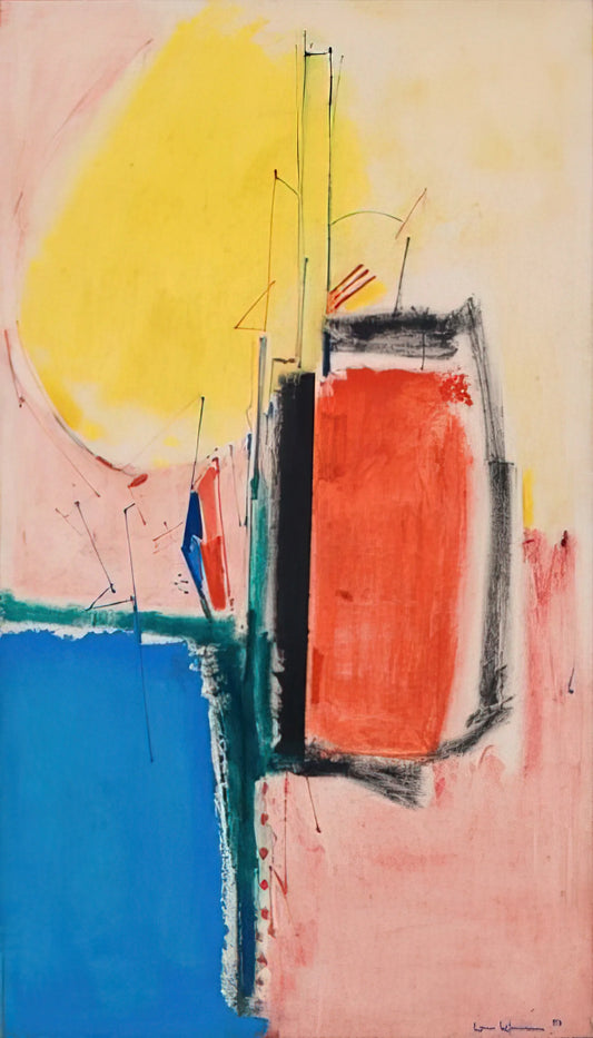 Hans Hofmann Paintings for Sale: A Collector's Guide to Abstract Expressionism - Composition No. 1 by Hans Hofmann