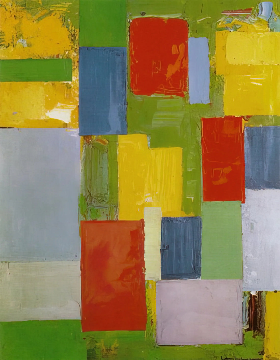 Hans Hofmann: The Architect of Abstract Expressionism and the Push-Pull Pioneer - Abstract Euphony by Hans Hofmann
