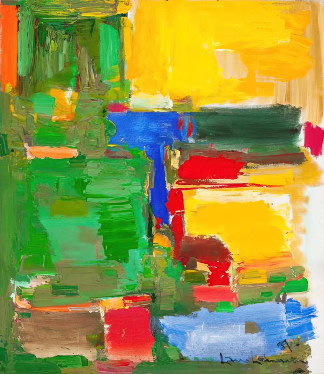 Hans Hofmann: The Bridge Between European Modernism and American Abstract Expressionism - Dew and Dusk by Hans Hofmann