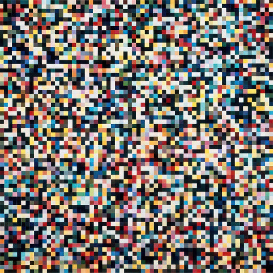 Hans Ulrich Obrist and Gerhard Richter: The Curator and the Artist Redefining Contemporary Art - 4096 COLOURS 1974 by Gerhard Richter