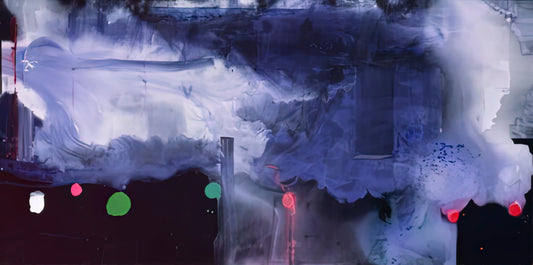 Helen Frankenthaler Acrylic Print: The Soak-Stain Legacy in Modern Reproduction - Star Gazing, 1989- by Helen Frankenthaler