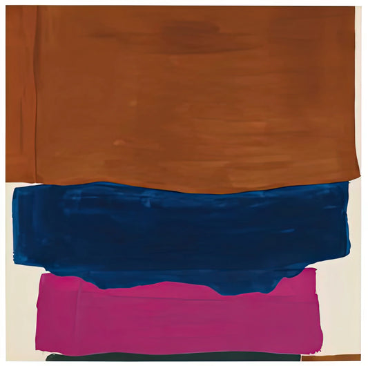 Helen Frankenthaler Artwork: The Soak-Stain Pioneer Who Redefined Abstract Expressionism - Indian Summer, 1967- by Helen Frankenthaler