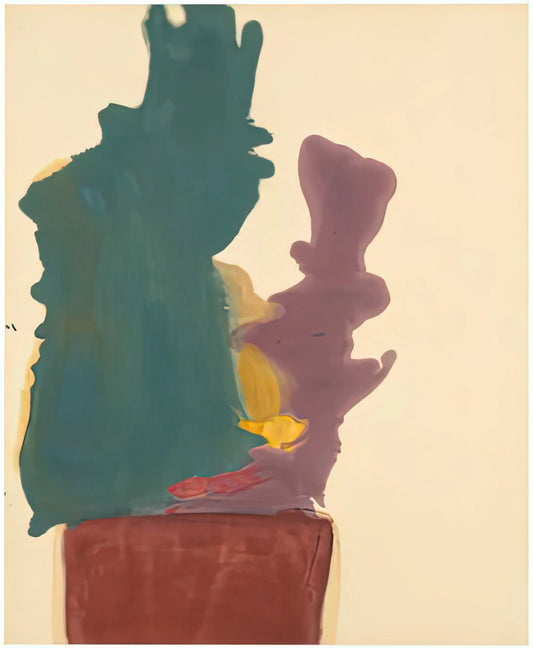 Helen Frankenthaler and the Revolutionary Power of Acrylic Paintings - Evil Spirit, 1963- by Helen Frankenthaler
