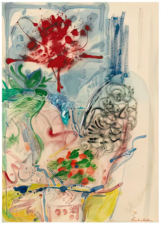 Helen Frankenthaler at Christie's: A Collector's Guide to Soak-Stain Masterpieces - L’Amour Toujours L’Amour, 1957- by Helen Frankenthaler