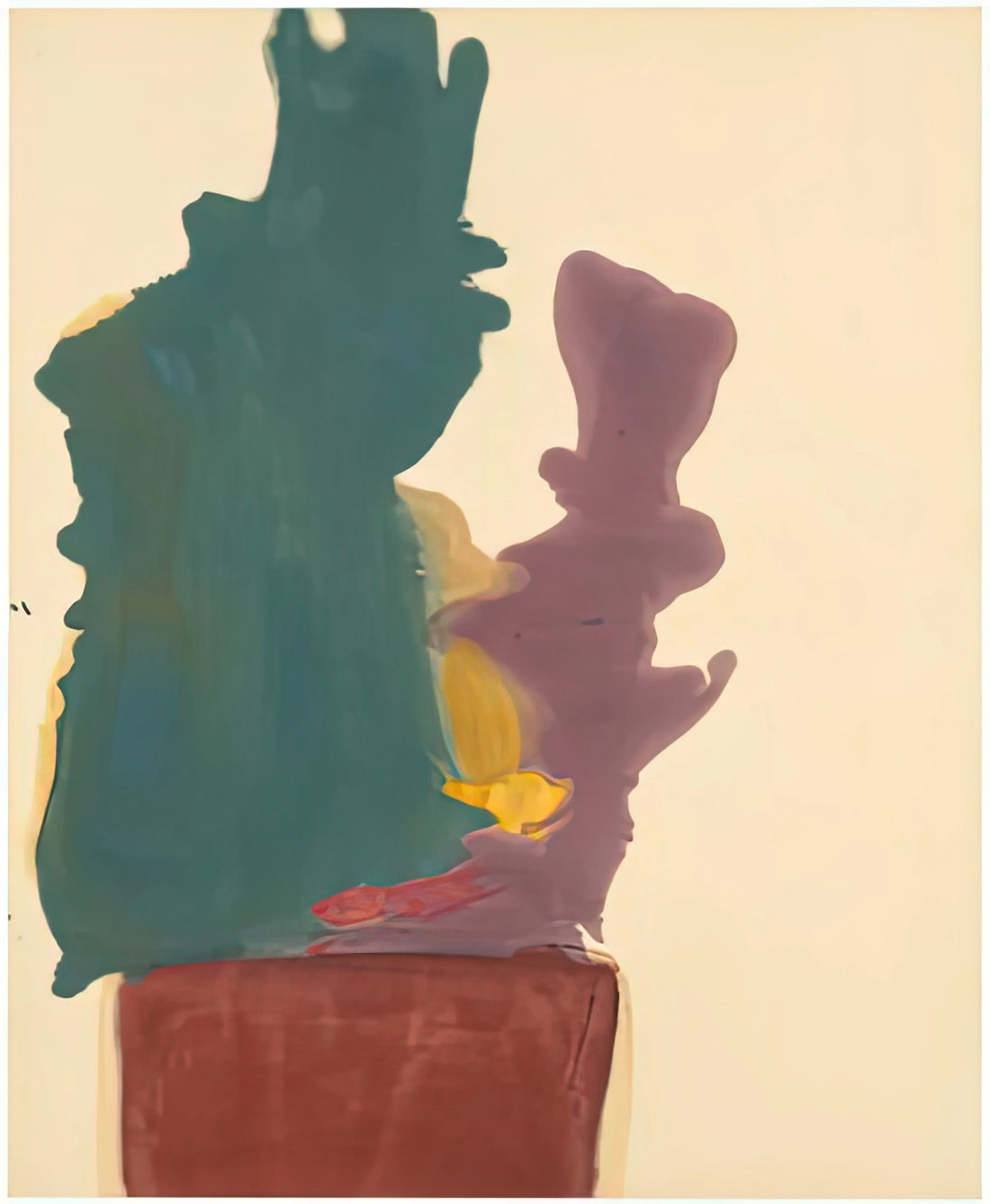 Helen Frankenthaler at Tate Modern: A Master of Color Field Painting - Evil Spirit, 1963- by Helen Frankenthaler