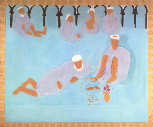 Henri Matisse Dance Poster: The Joyful Revolution in Modern Art - MOROCCAN CAF 1913 by Henri Matisse