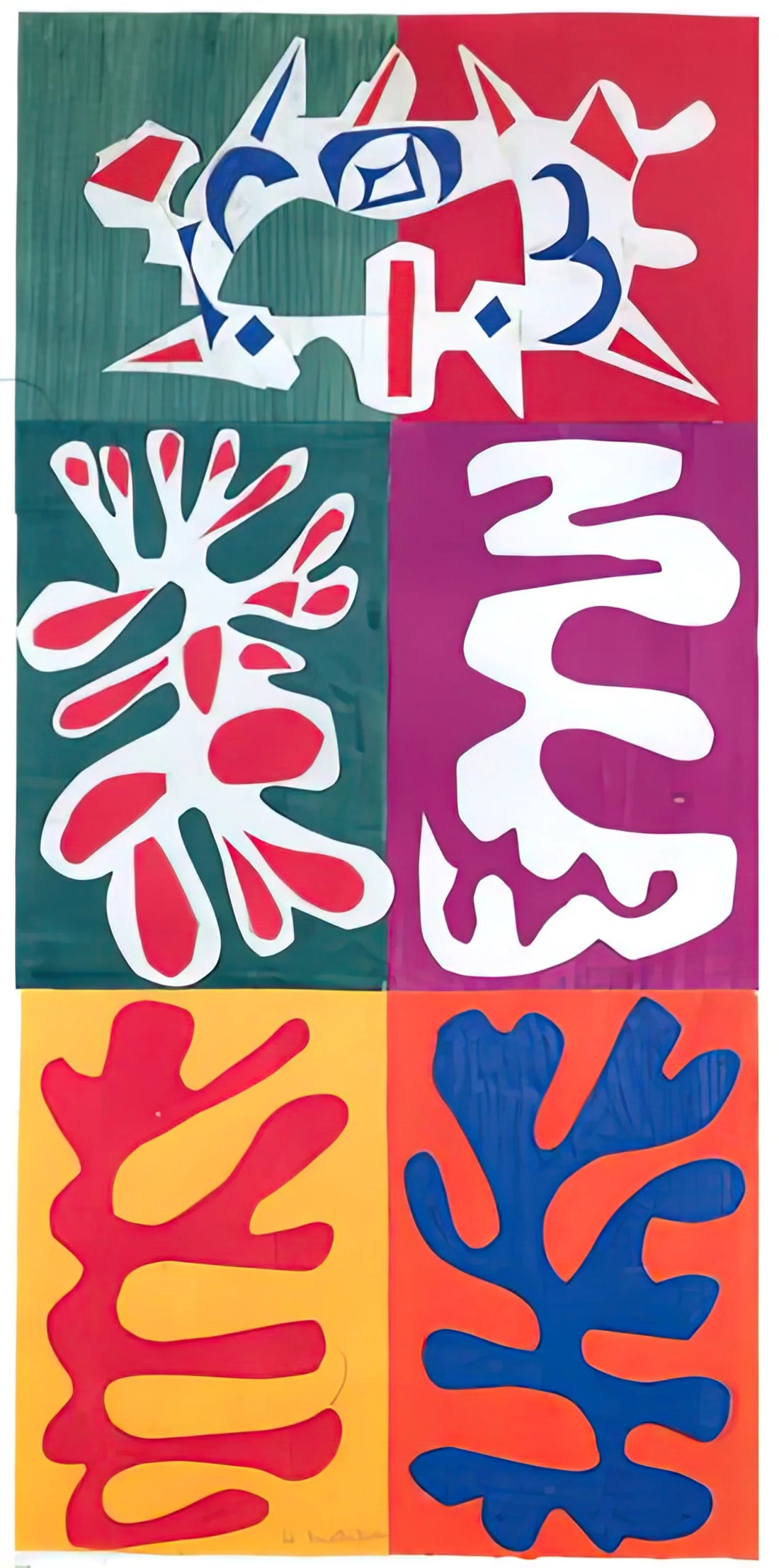 Henri Matisse Original Paintings: A Collector's Guide to Authenticity, Value, and Legacy - PANEL WITH MASK 1947 by Henri Matisse