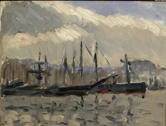 Henri Matisse at the Met: A Curator's Guide to the Master's Revolutionary Art - PORT DE CHERBOURG 1918 by Henri Matisse