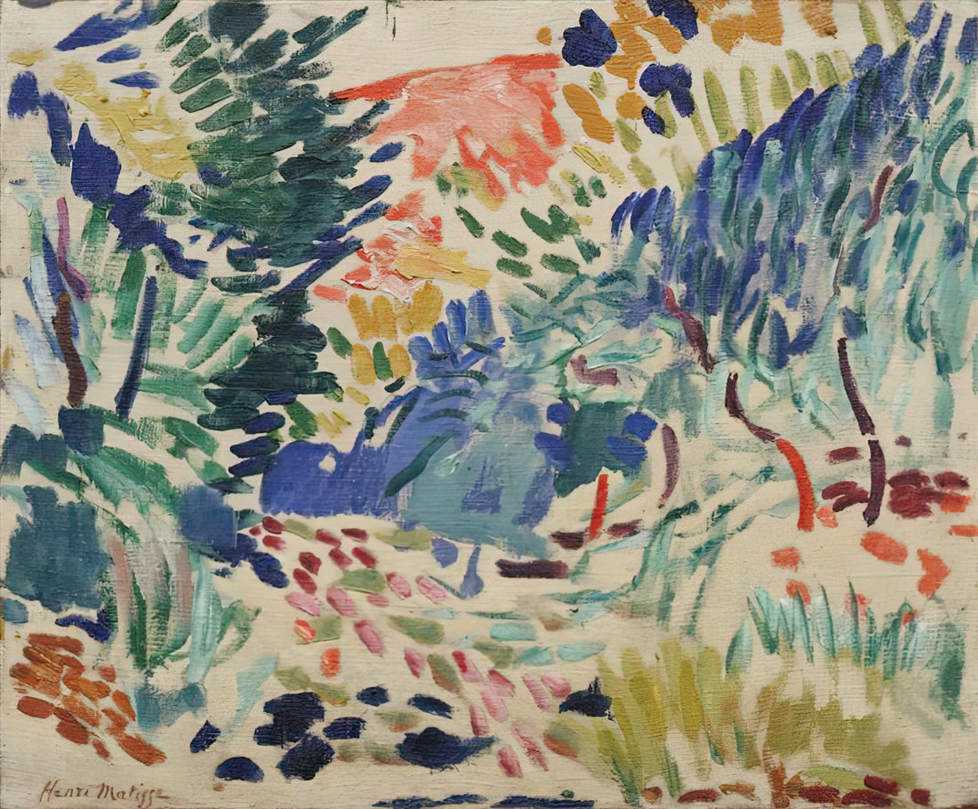 Henri Matisse: The Master of Color and Form Who Redefined Modern Art - LANDSCAPE AT COLLIOURE 1905 by Henri Matisse