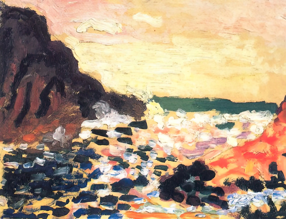 Henri Matisse's Intérieur aux Aubergines: A Masterpiece of Color and Composition - SEASCAPE 1906 by Henri Matisse