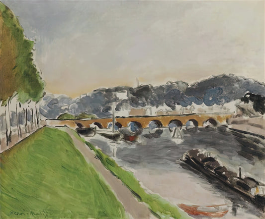 Henri Matisse's Most Famous Art: A Curator's Guide to His Iconic Works - LE PONT DE SEVRES AU CHALAND 1917 by Henri Matisse