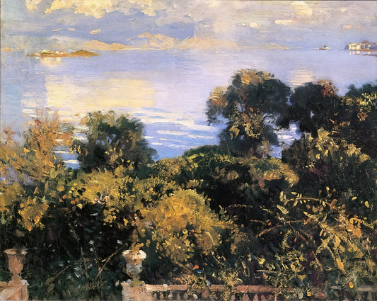 Henry James Portrait by John Singer Sargent: A Masterpiece of Psychological Insight - Oranges at Corfu by John Singer Sargent