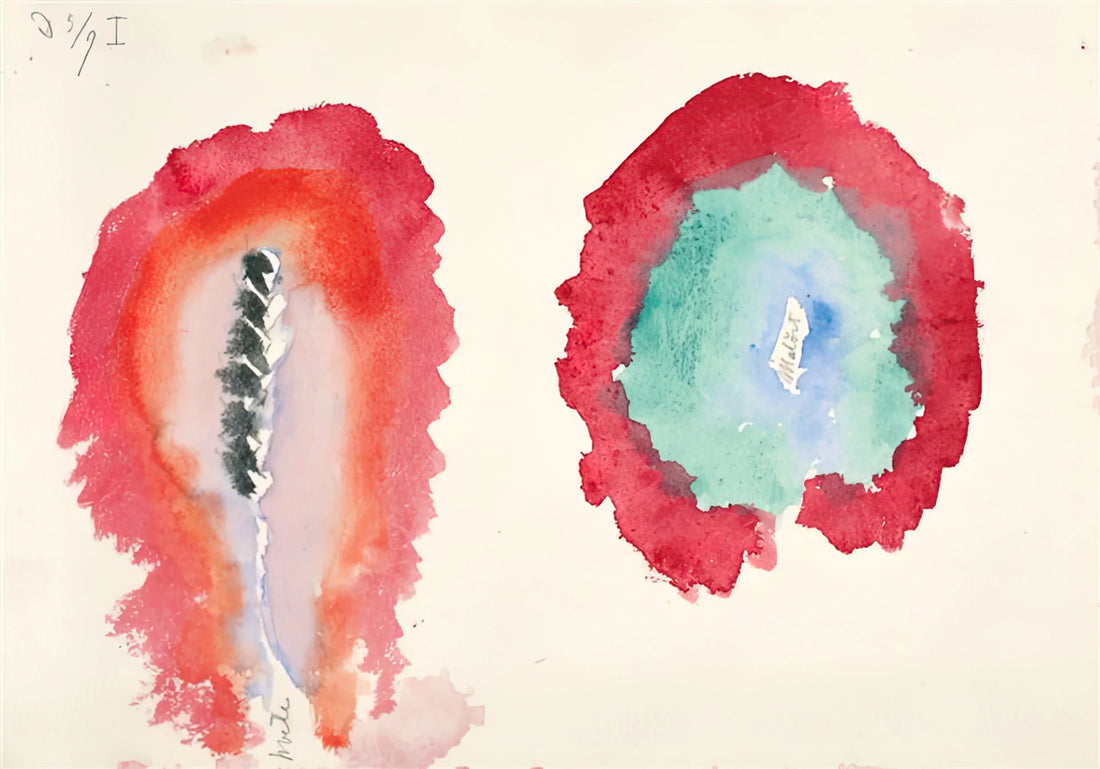 Hilma af Klint: The Pioneering Abstract Artist Who Preceded Kandinsky - WHEAT AND WORMWOOD 1922 by Hilma af Klint