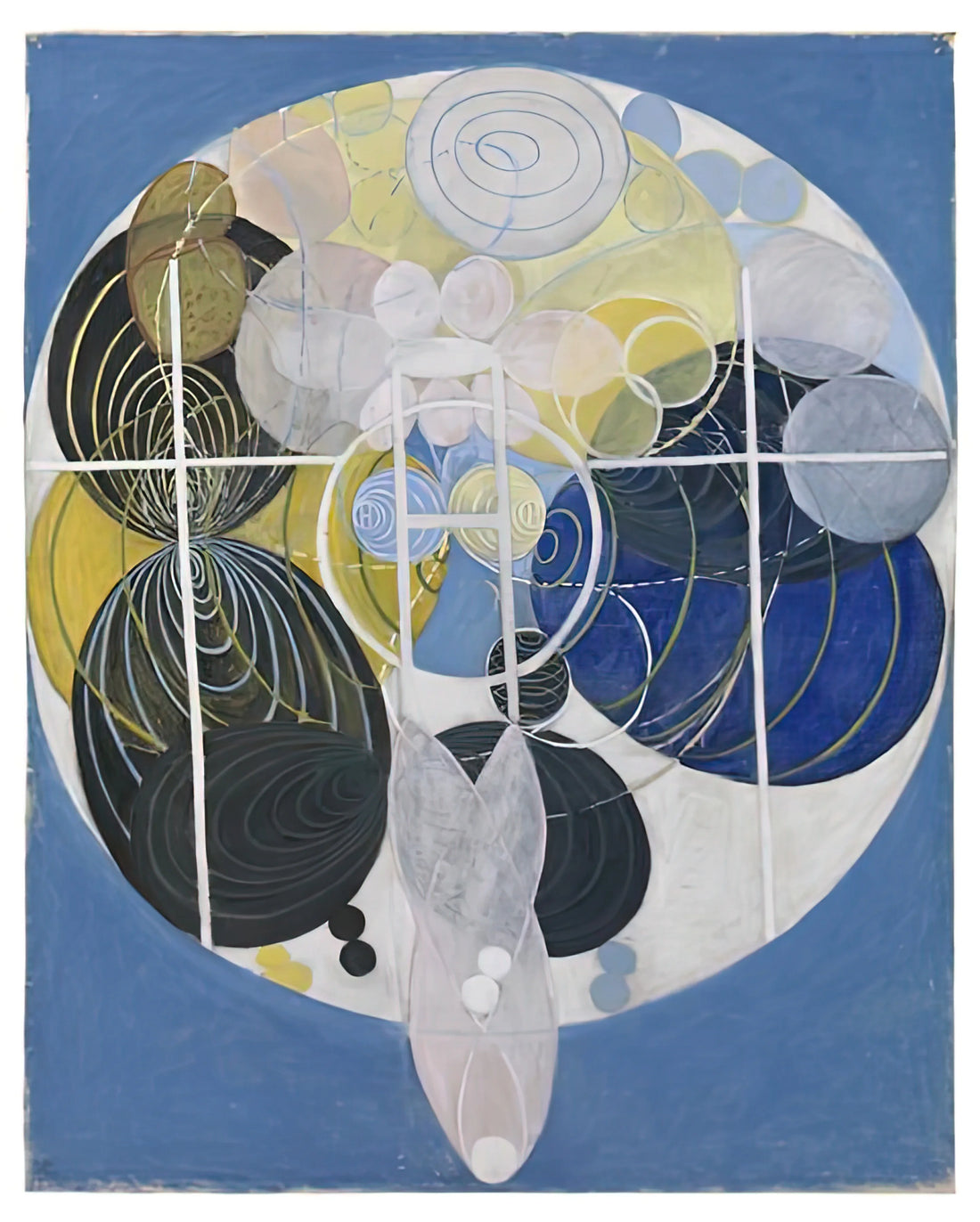 Hilma af Klint: The Visionary Pioneer of Abstract Art - THE LARGE FIGURE PAINTINGS NR 5 1907 by Hilma af Klint