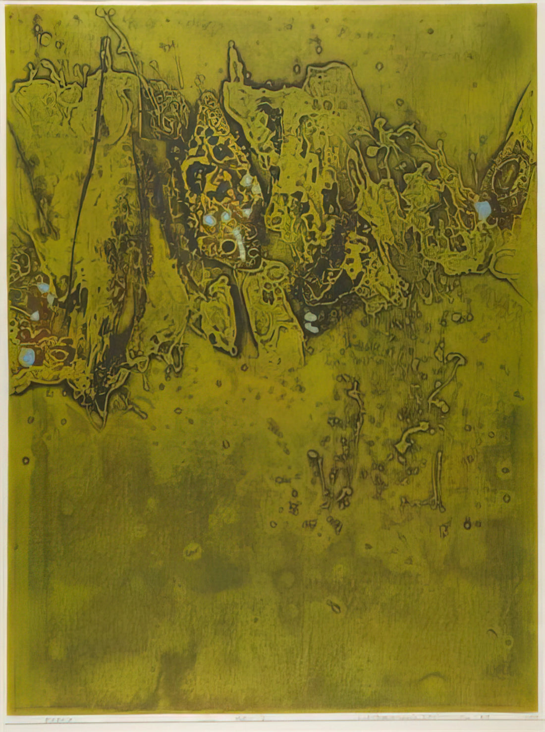 Hiroyuki Tajima Canvas: The Master of Japanese Printmaking and Contemporary Abstraction - Popox - 1964 by Hiroyuki Tajima